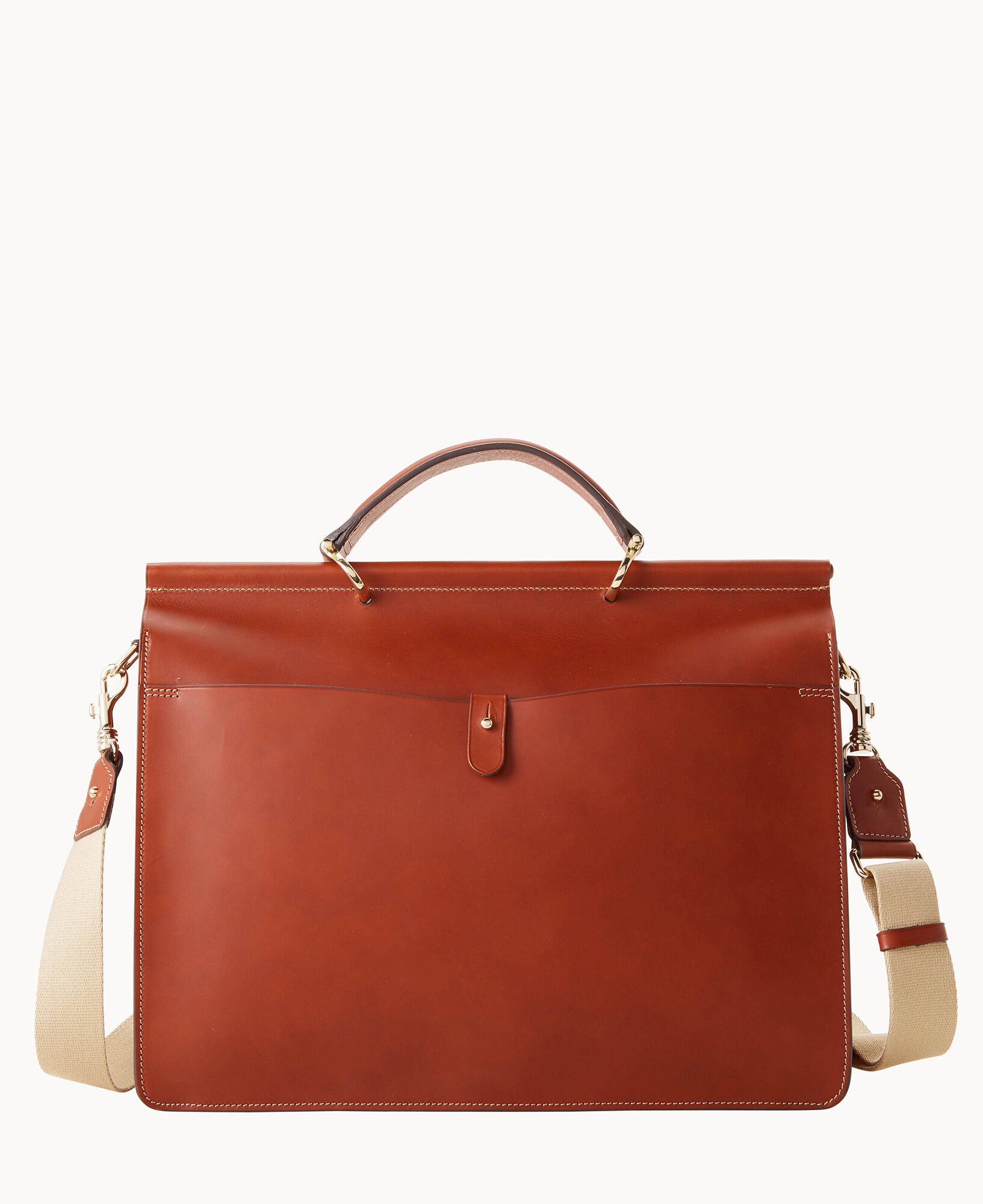 Alto Double Gusset Buckle Briefcase - Image 4