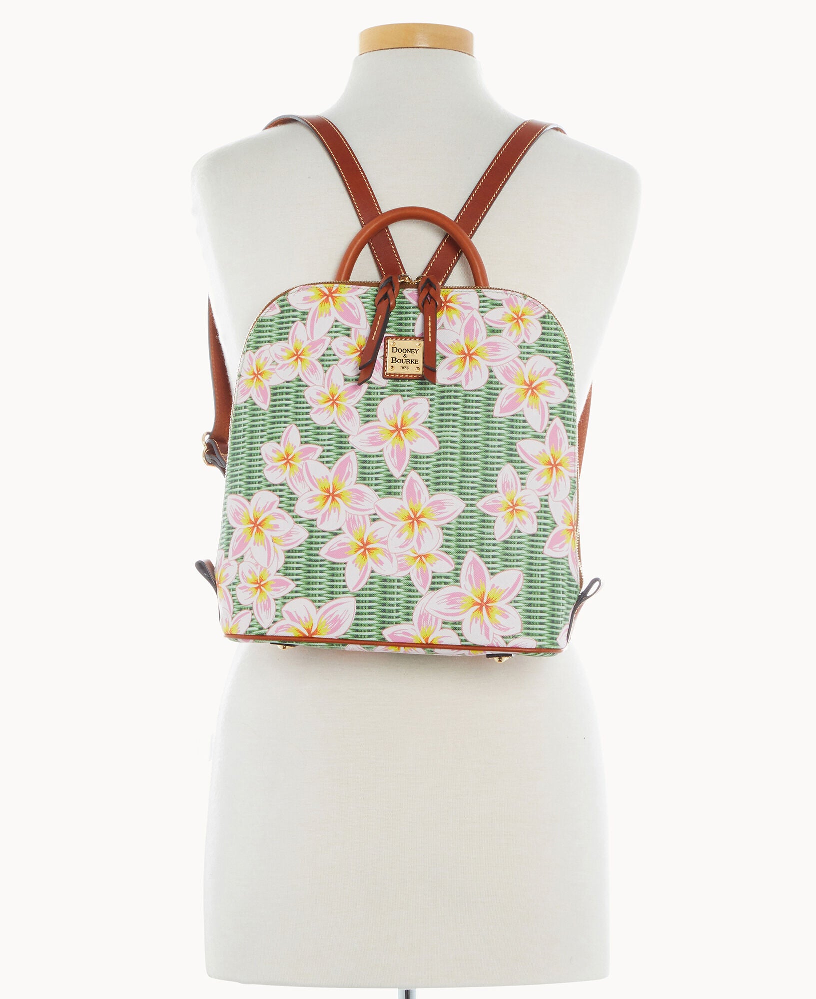 Plumeria Zip Pod Backpack - Image 4