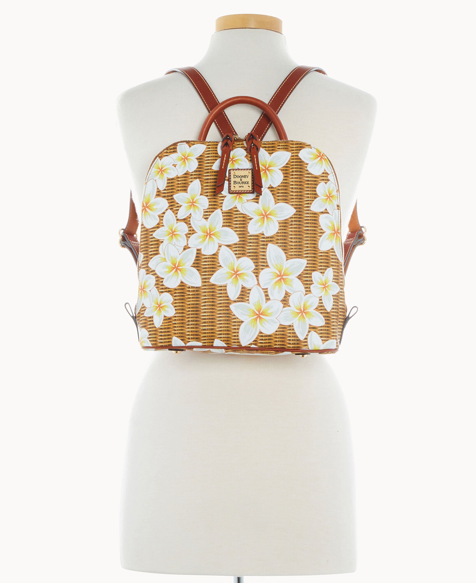 Plumeria Zip Pod Backpack - Image 8