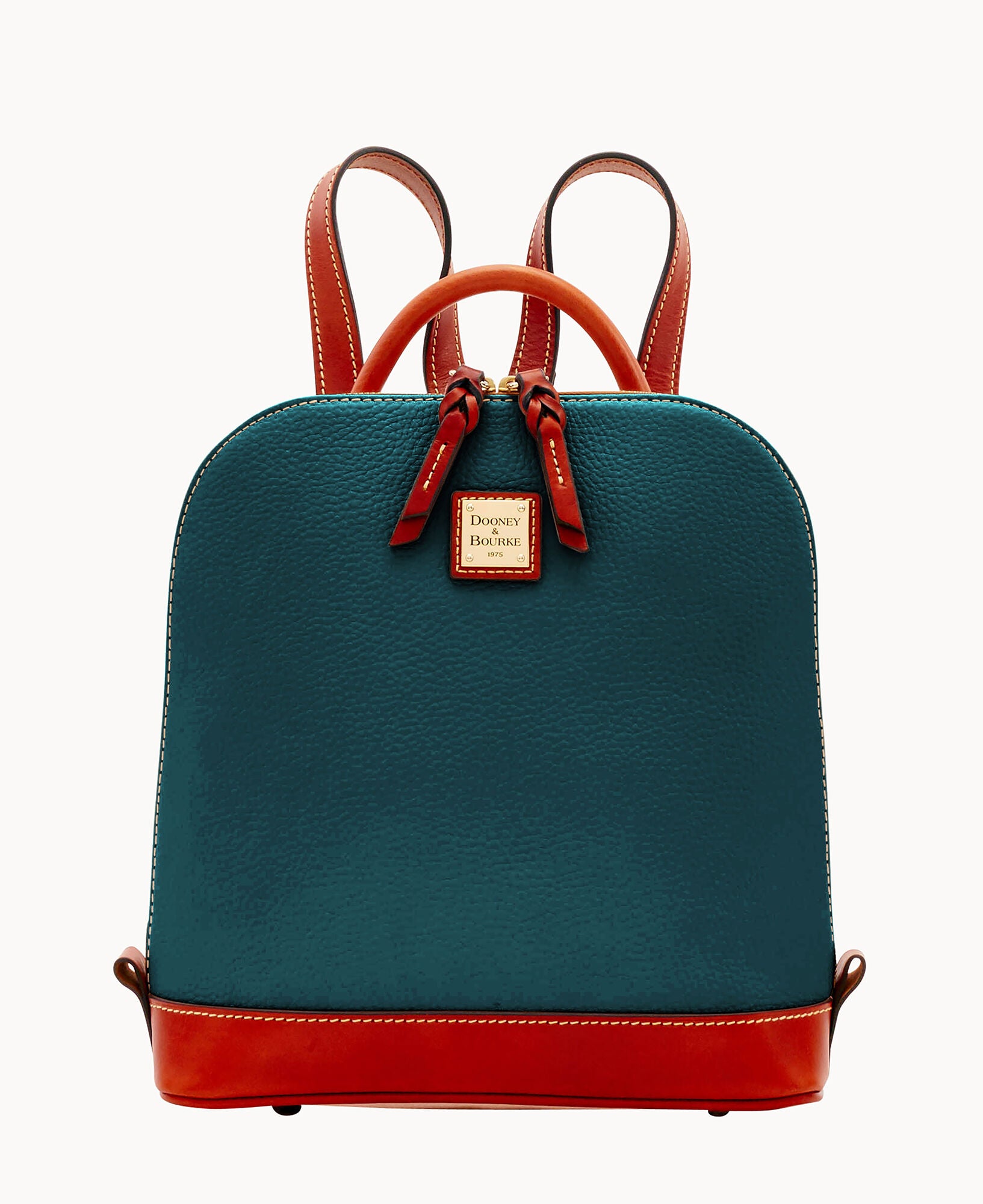 Pebble Grain Zip Pod Backpack