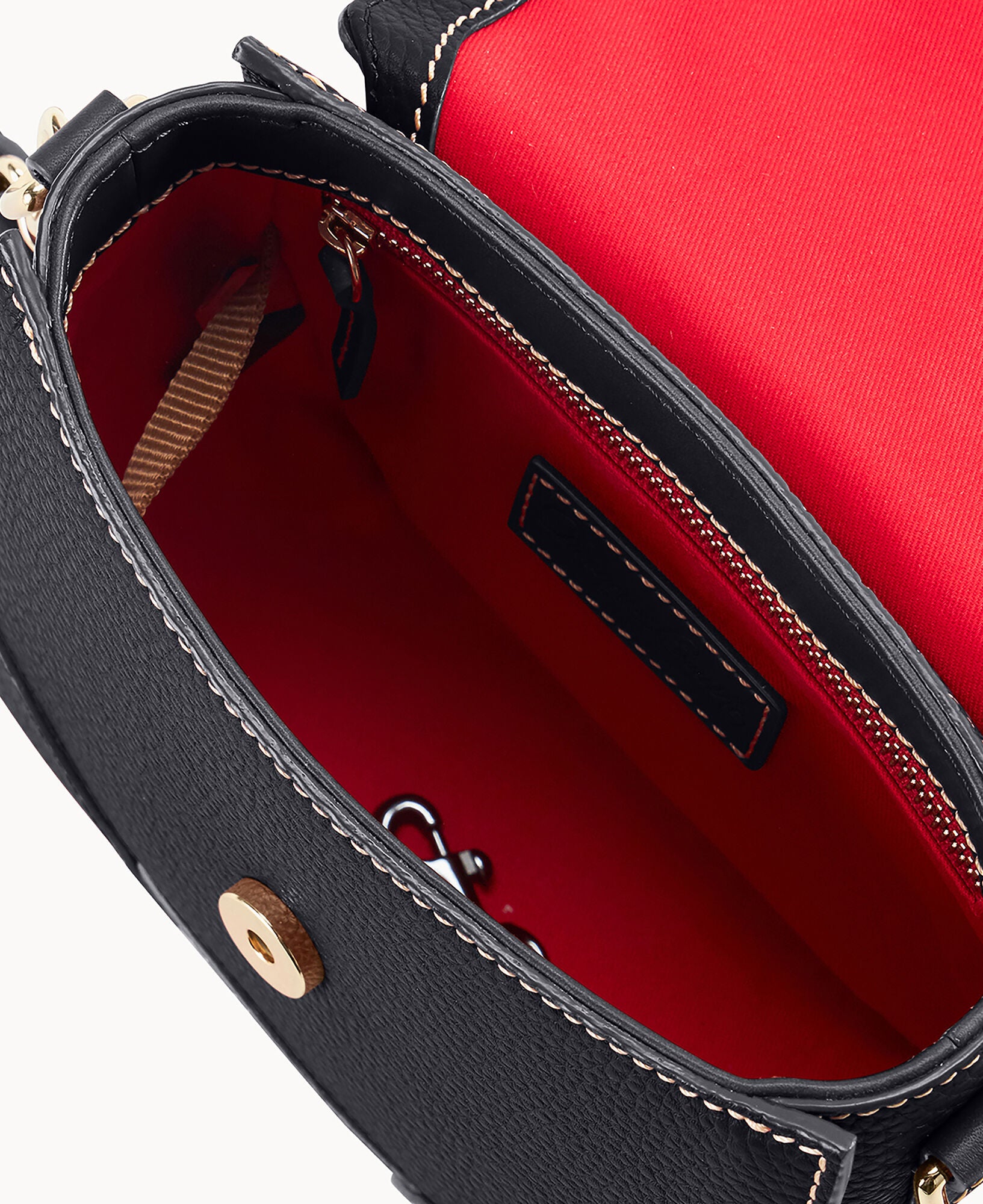 Pebble Grain Saddle Bag - Image 13