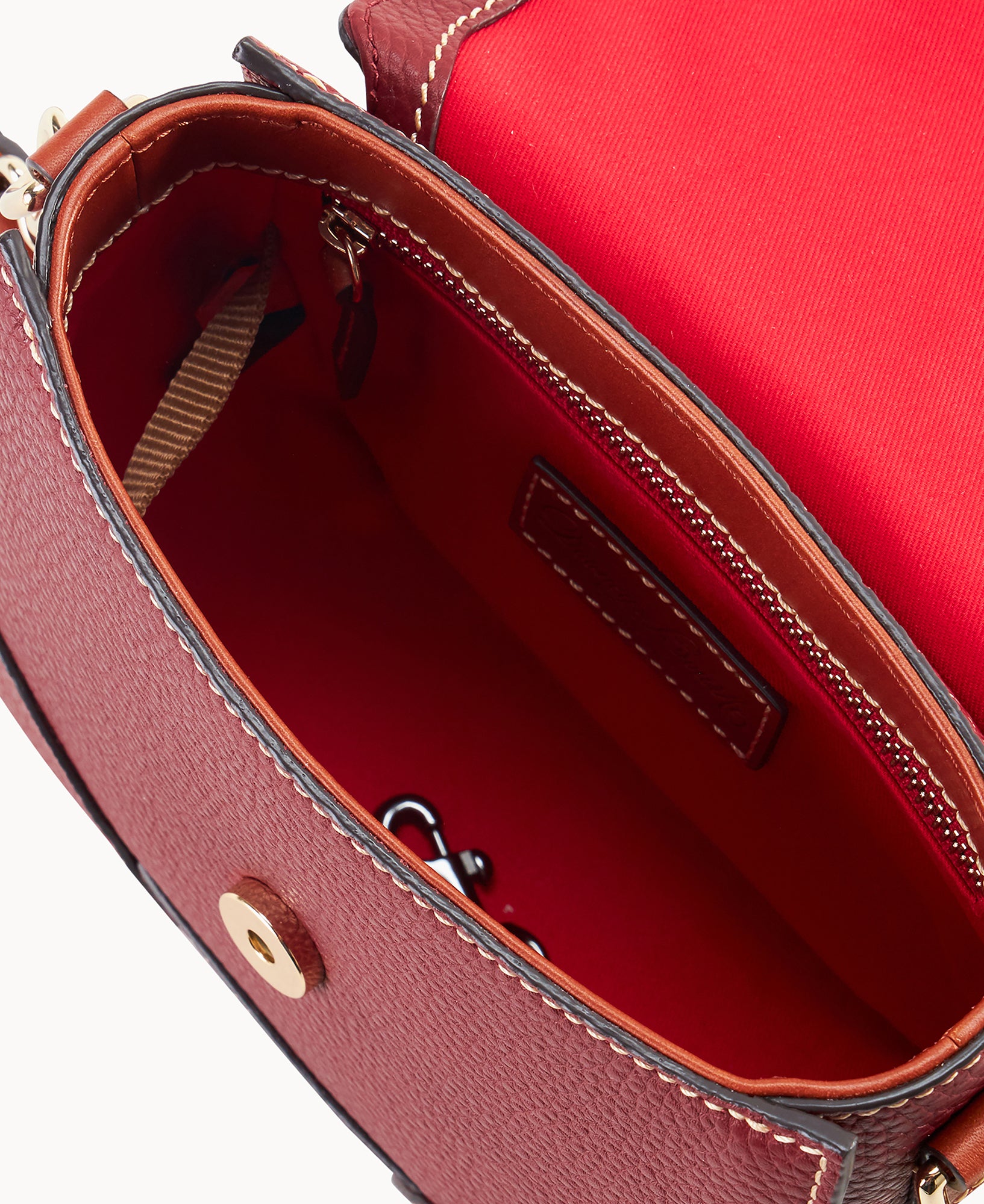 Pebble Grain Saddle Bag - Image 8