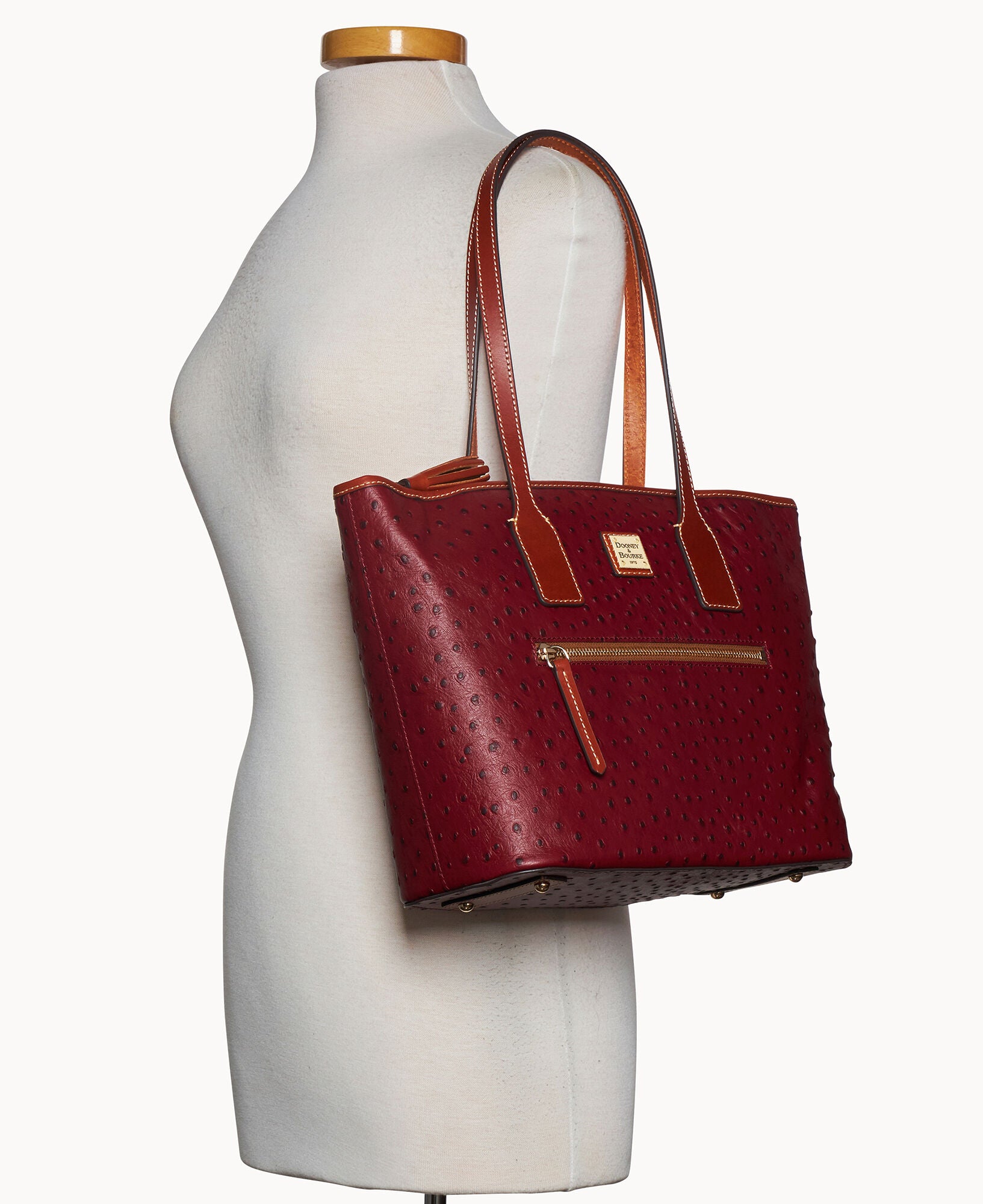 Ostrich Small Tote - Image 8