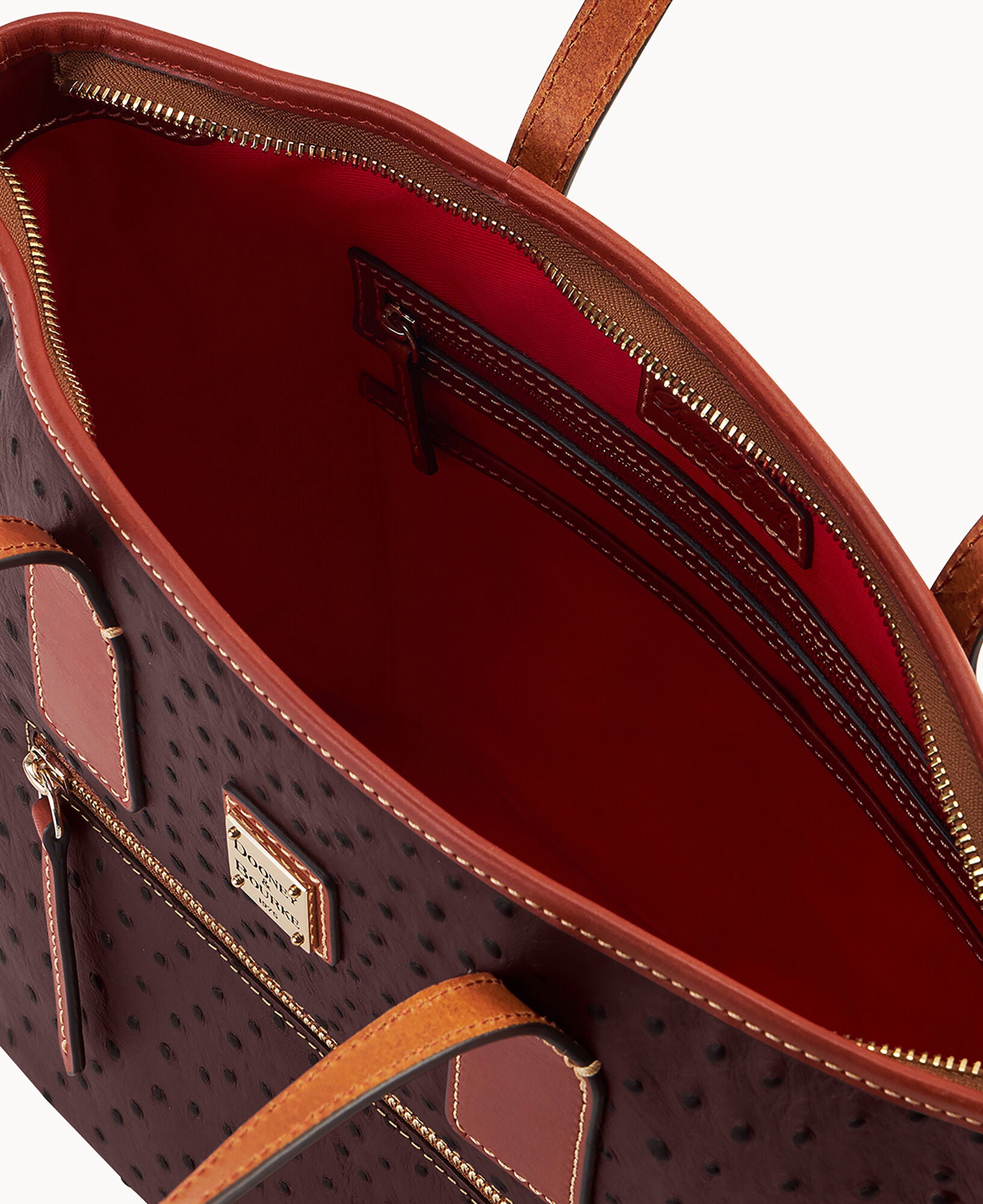 Ostrich Small Tote - Image 15