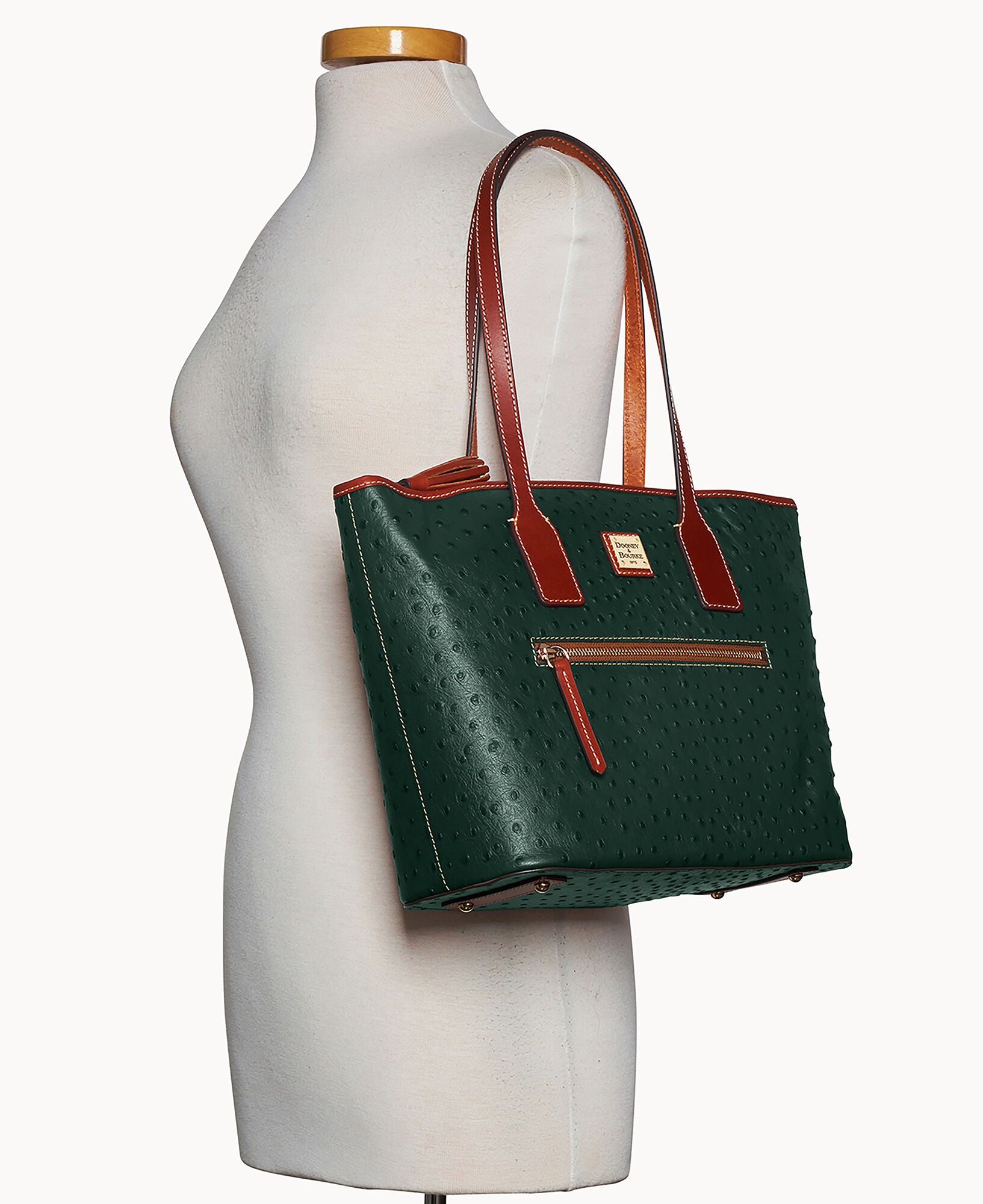 Ostrich Small Tote - Image 20