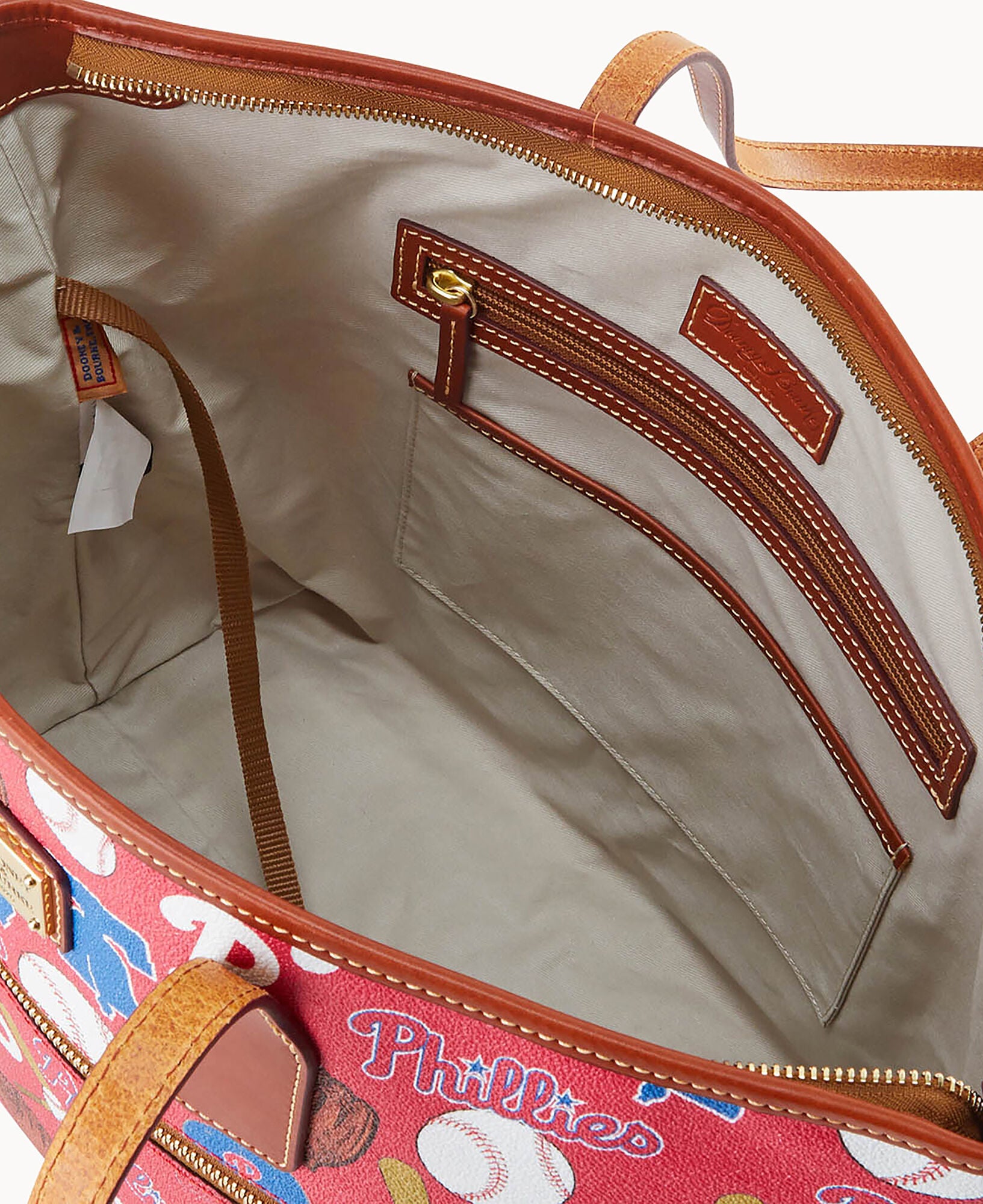 MLB Phillies Zip Tote - Image 3