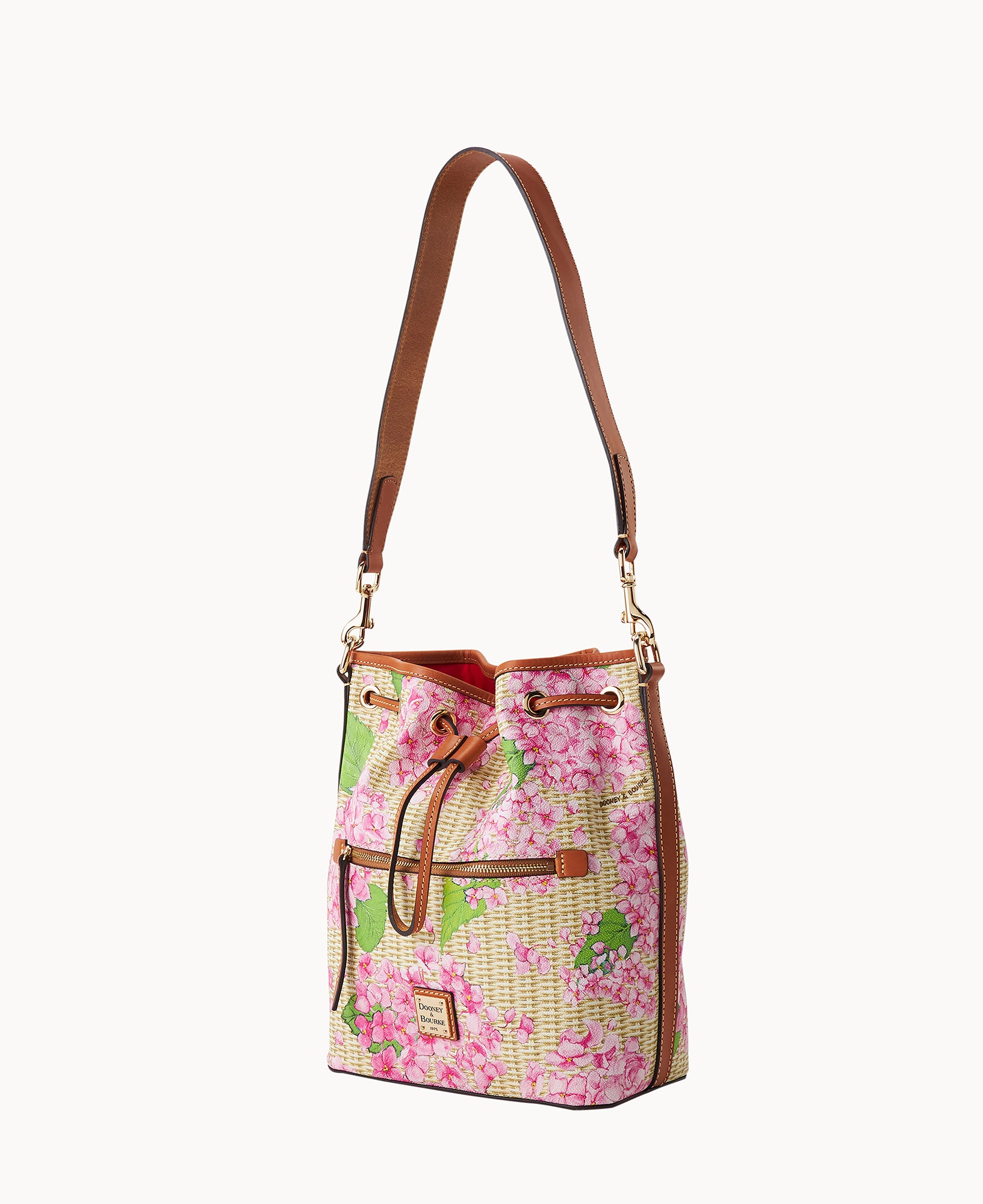 Hydrangea Basketweave Drawstring - Image 2