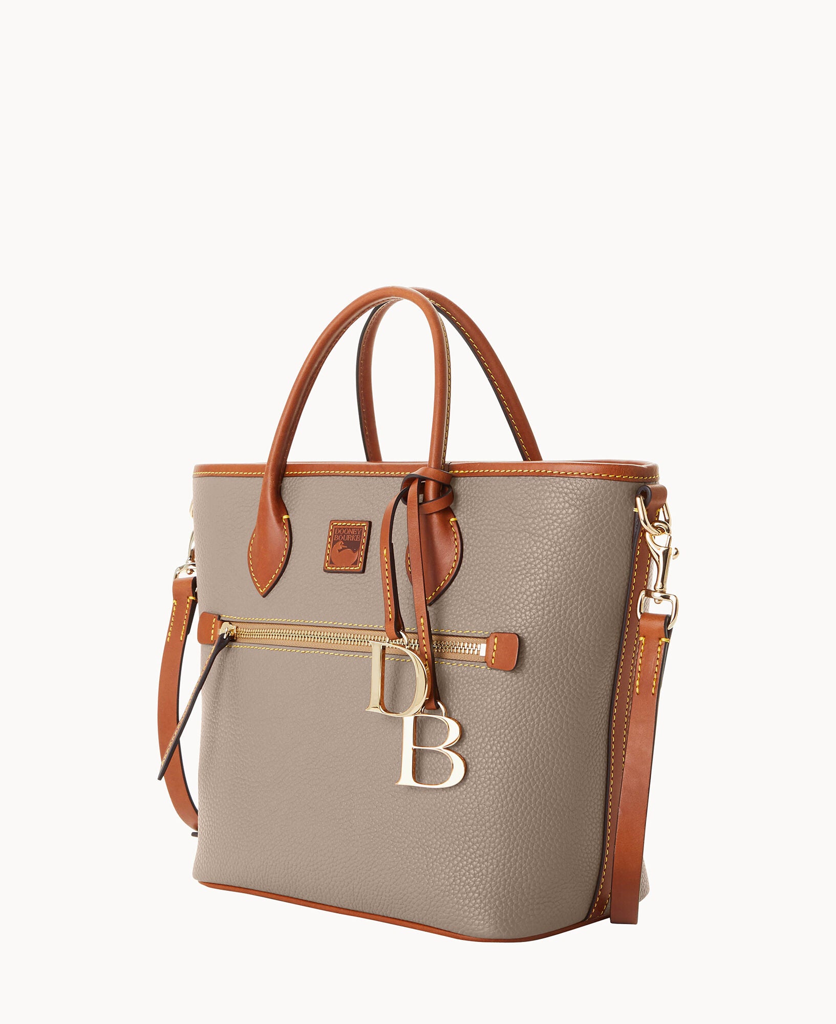 Pebble Grain Handle Tote - Image 29