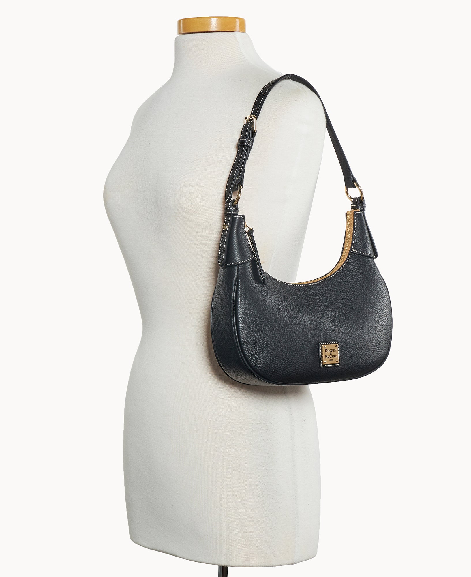 Lucca Leather Large Hobo - Image 12