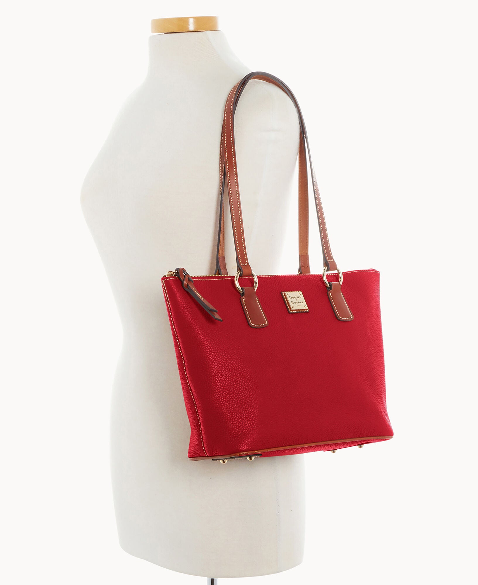 Pebble Grain Small Wren Zip Tote - Image 10