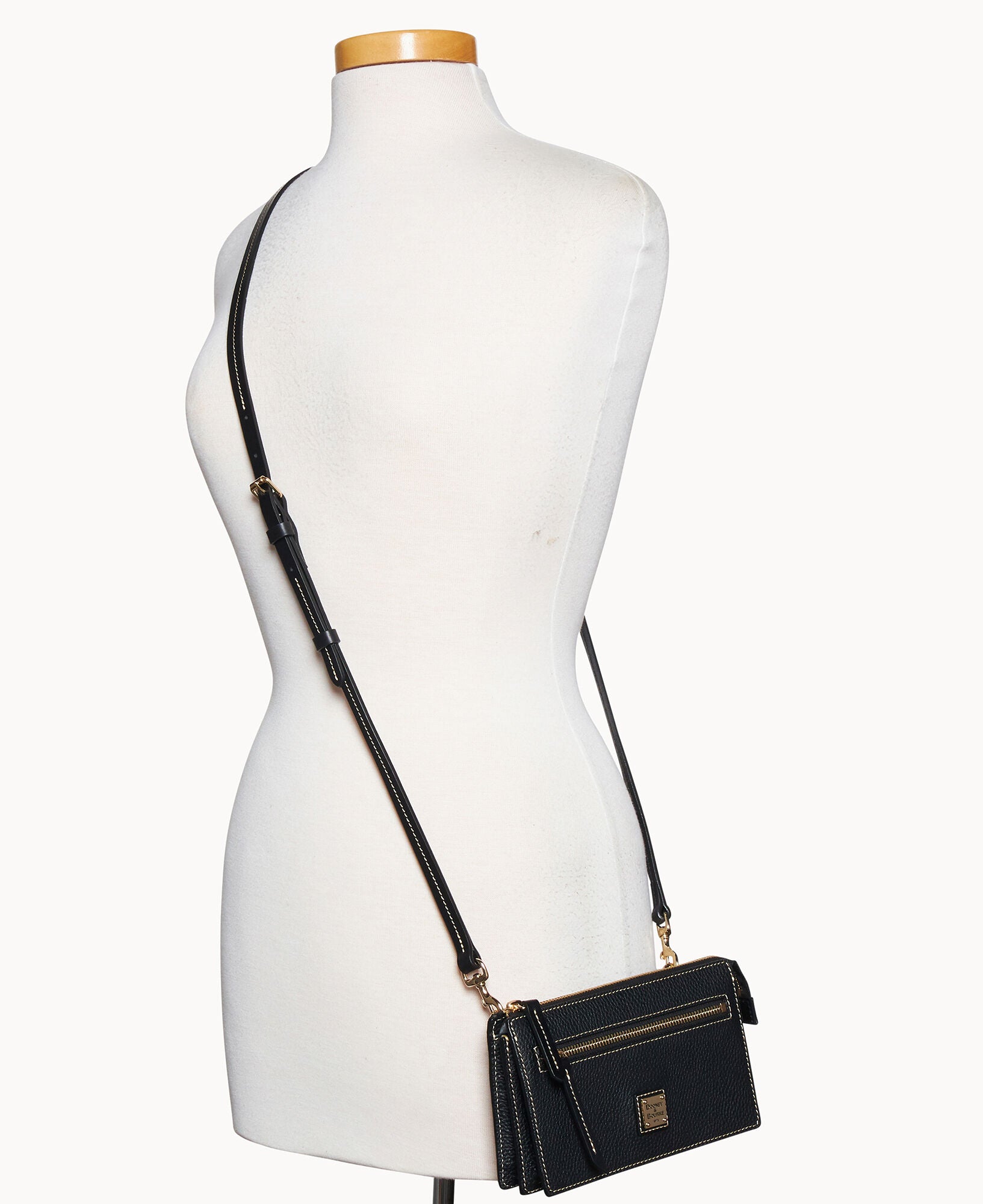 Pebble Grain Multi Zip Crossbody - Image 5