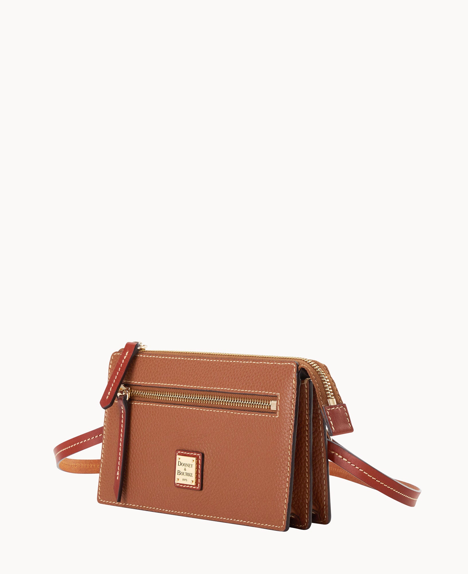 Pebble Grain Multi Zip Crossbody - Image 7