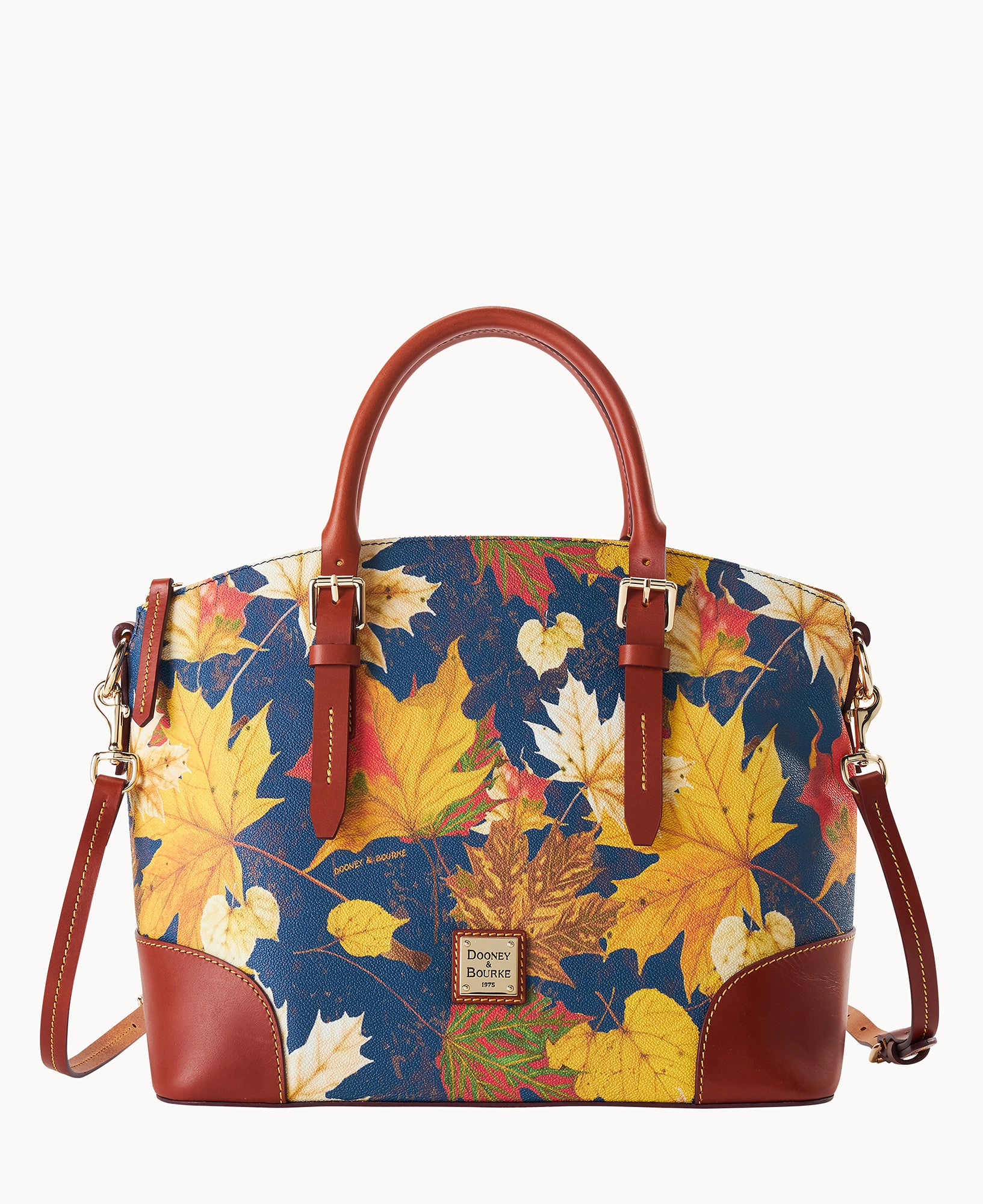 Maple Leaf Domed Satchel