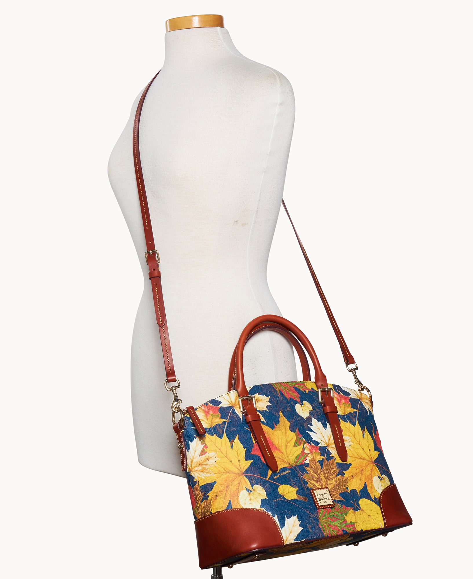 Maple Leaf Domed Satchel - Image 4
