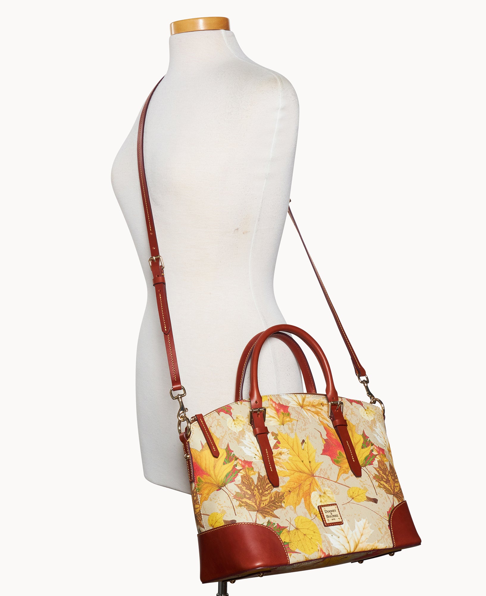 Maple Leaf Domed Satchel - Image 8