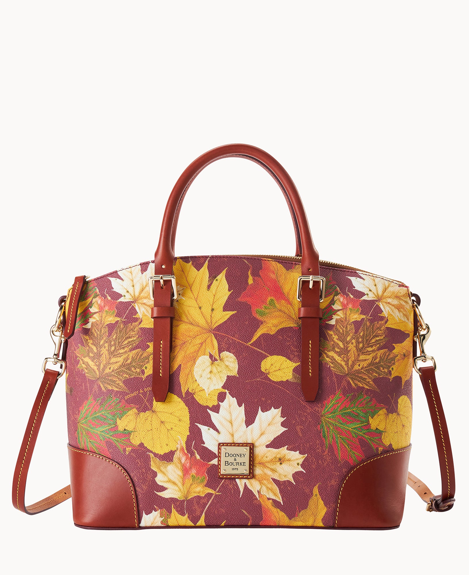 Maple Leaf Domed Satchel - Image 9