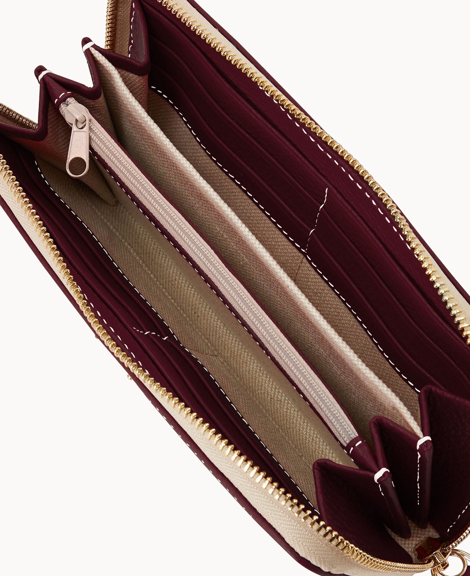 Lucca Leather Large Zip Around Wristlet - Image 21