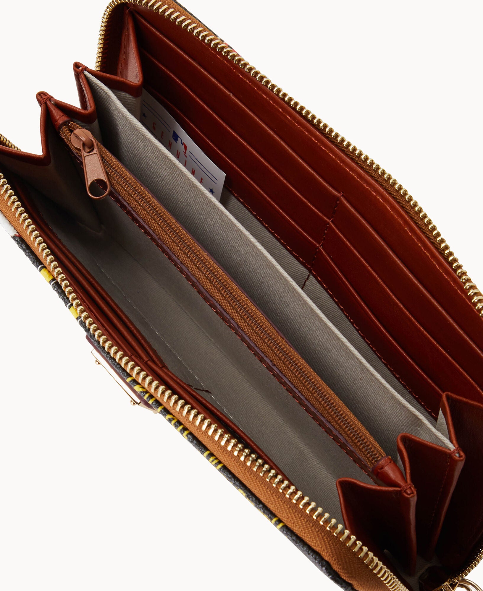 MLB Pirates Large Zip Around Wristlet - Image 6