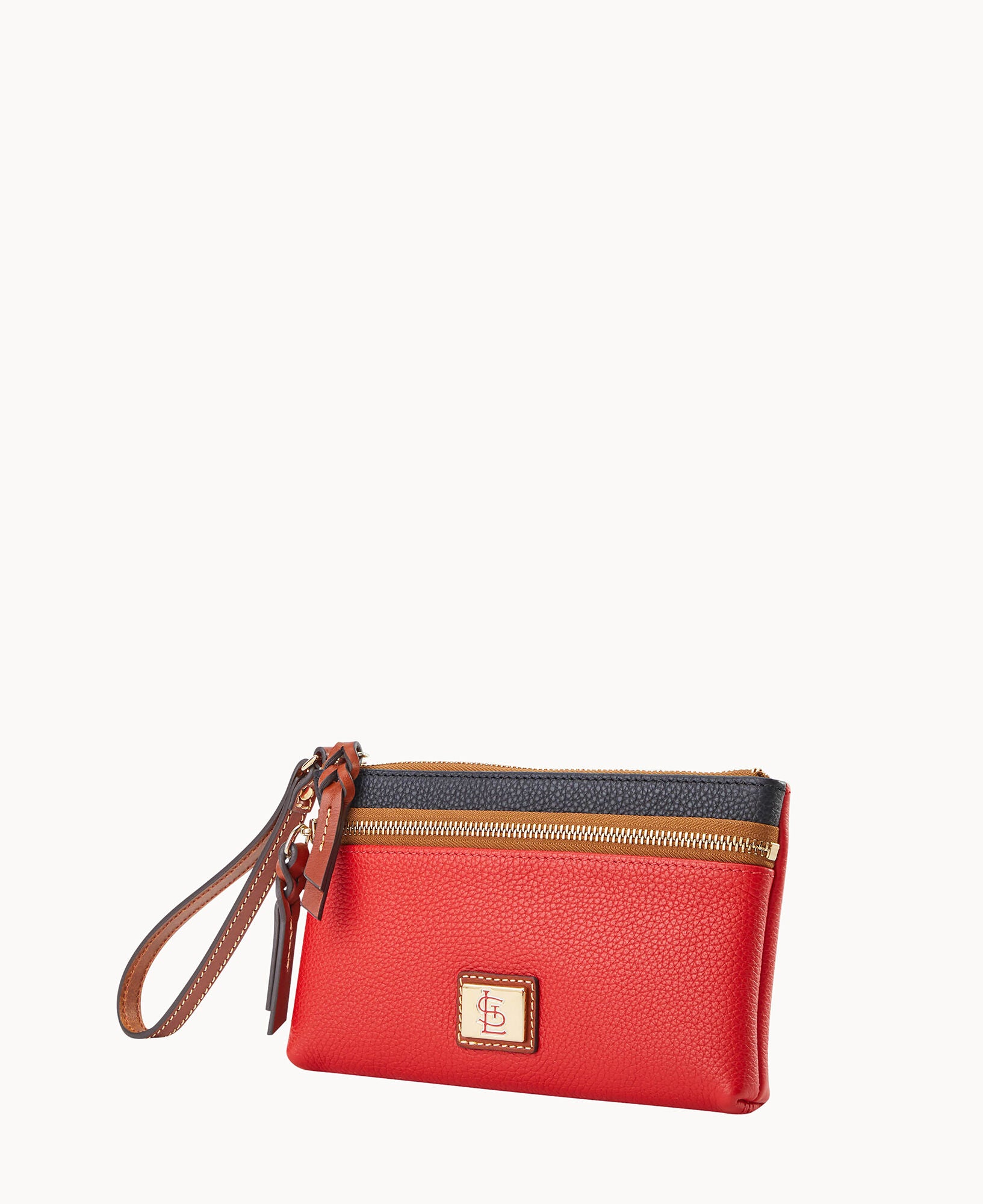 MLB Cardinals Double Zip Wristlet - Image 2