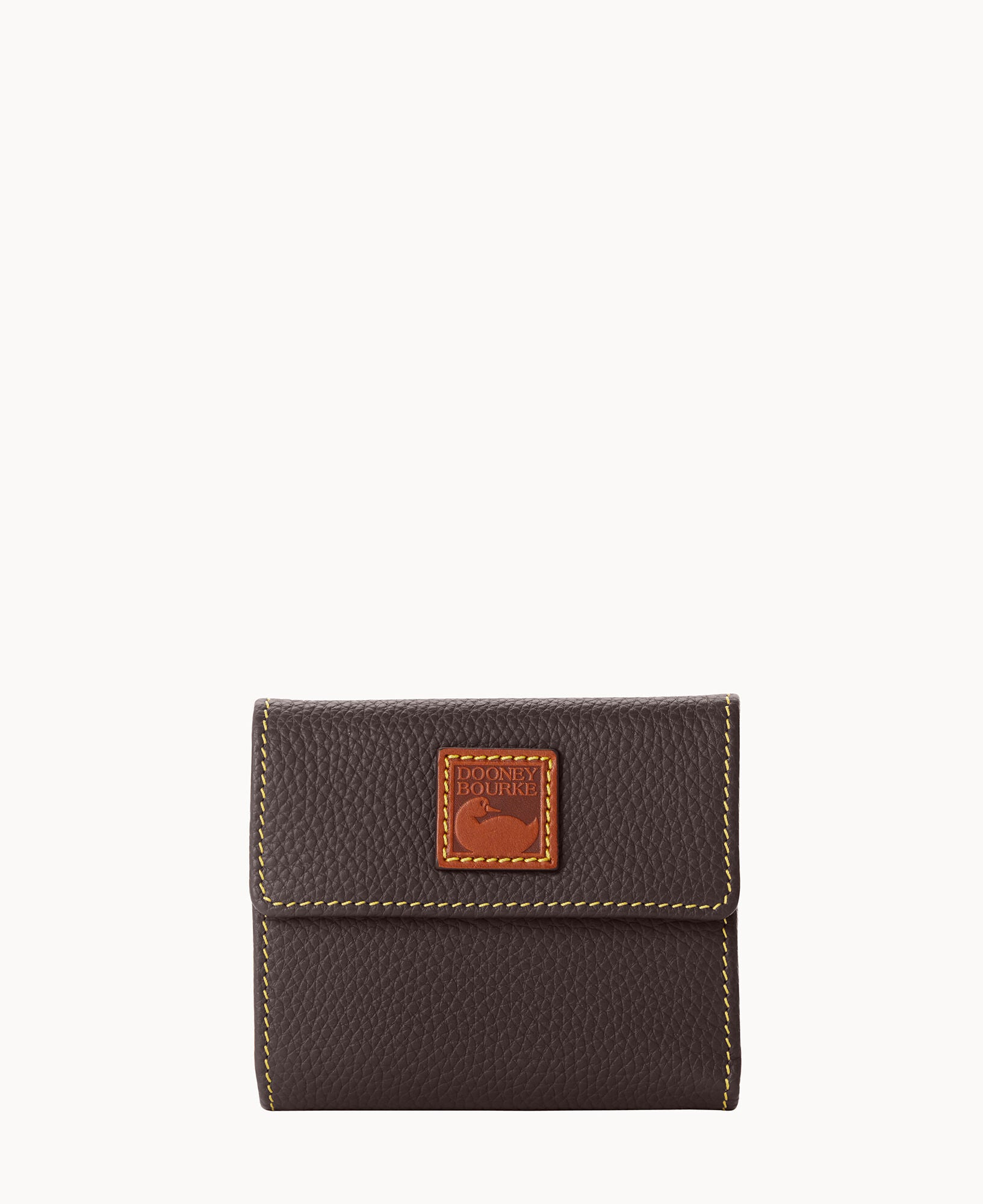 Pebble Grain Small Flap Wallet - Image 9