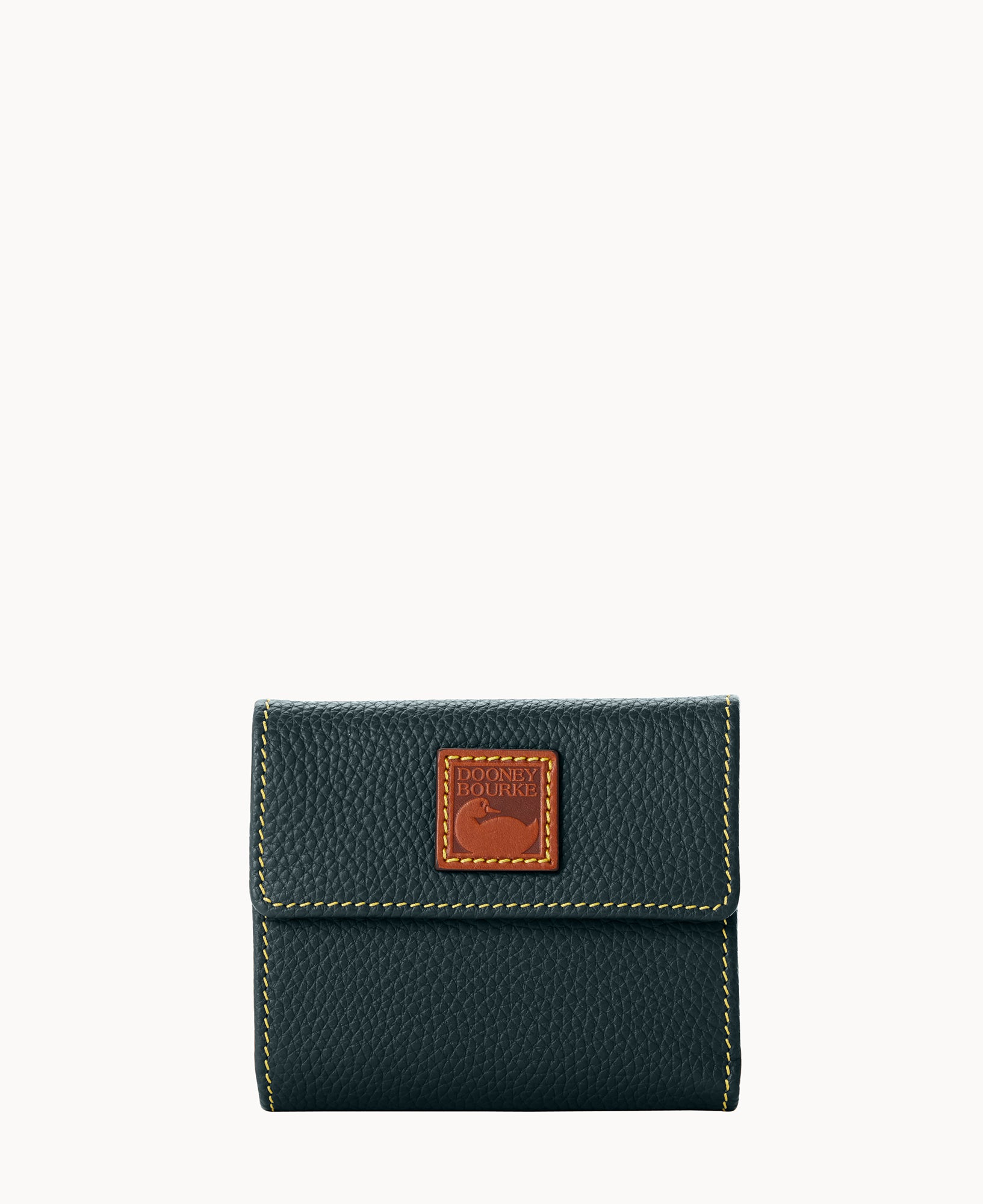 Pebble Grain Small Flap Wallet - Image 12