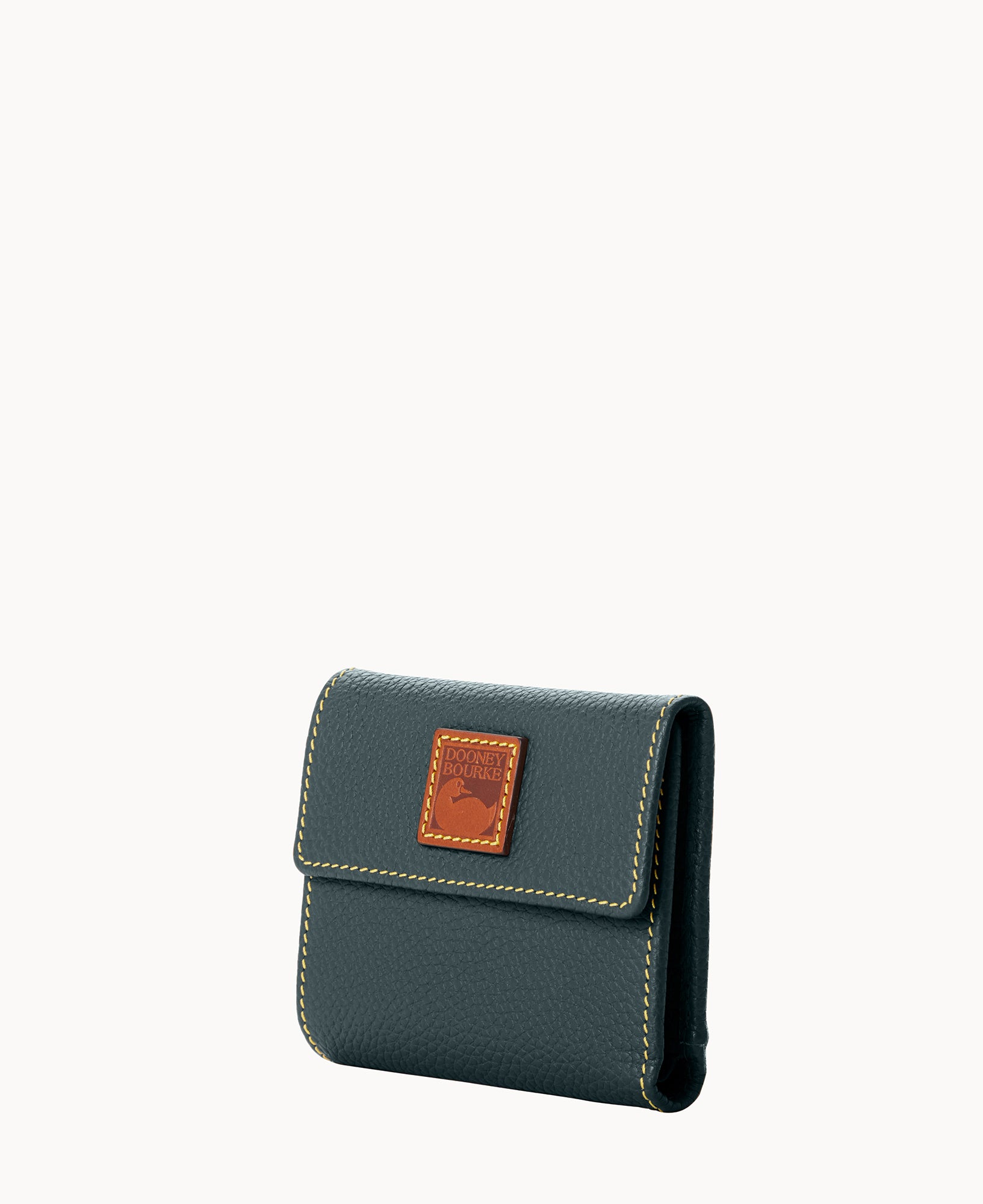 Pebble Grain Small Flap Wallet - Image 13